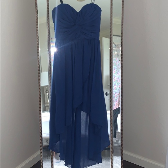 Dresses & Skirts - Blue high-low dress